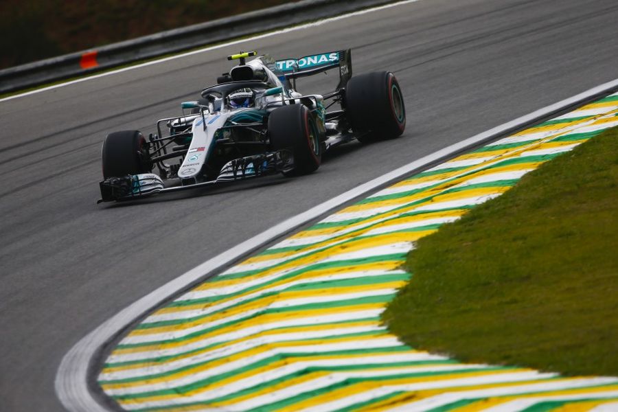 Bottas heads Mercedes 1-2 in Brazilian FP2